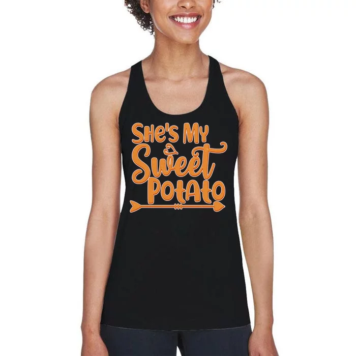 She's My Sweet Potato Women's Racerback Tank