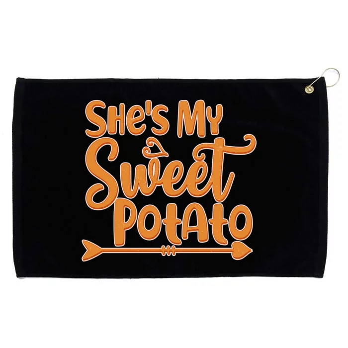 She's My Sweet Potato Grommeted Golf Towel