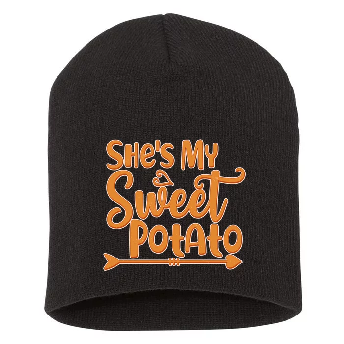 She's My Sweet Potato Short Acrylic Beanie