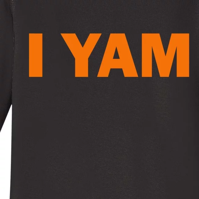 She's My Sweet Potato I YAM Matching Couples Baby Long Sleeve Bodysuit