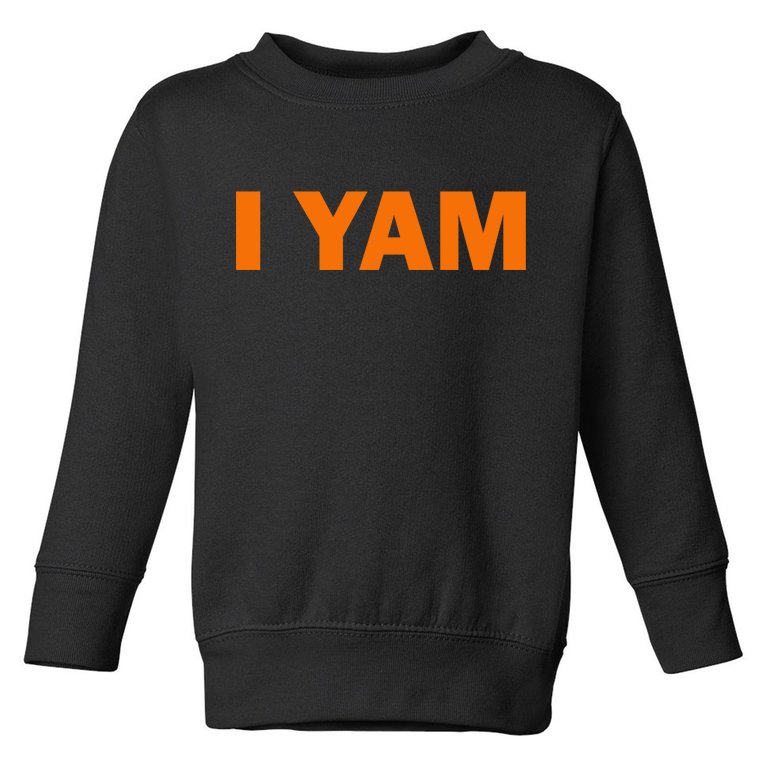 She's My Sweet Potato I YAM Matching Couples Toddler Sweatshirt