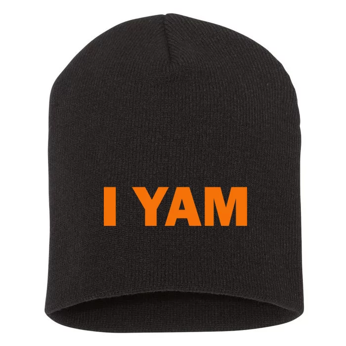 She's My Sweet Potato I YAM Matching Couples Short Acrylic Beanie