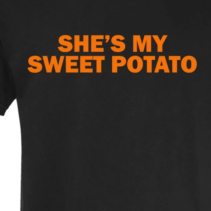 She's My Sweet Potato Matching Couples Garment-Dyed Heavyweight T-Shirt