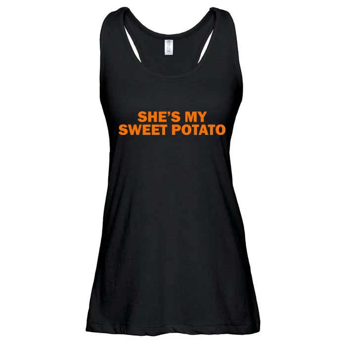 She's My Sweet Potato Matching Couples Ladies Essential Flowy Tank