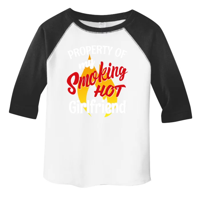 Smoking Hot Friend I Love My Hot Friend Gift Toddler Fine Jersey T-Shirt