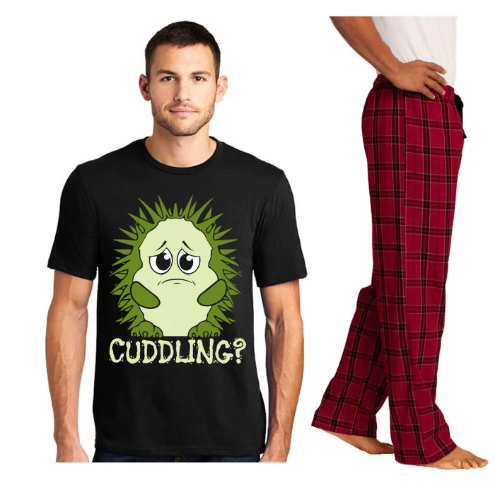 Sweet Hedgehog Funny Gift Pajama Set