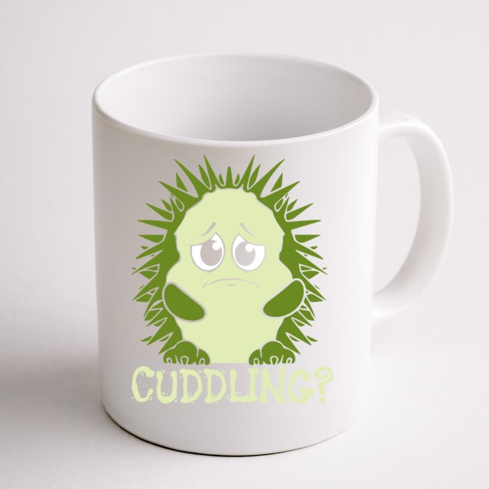 Sweet Hedgehog Funny Gift Front & Back Coffee Mug