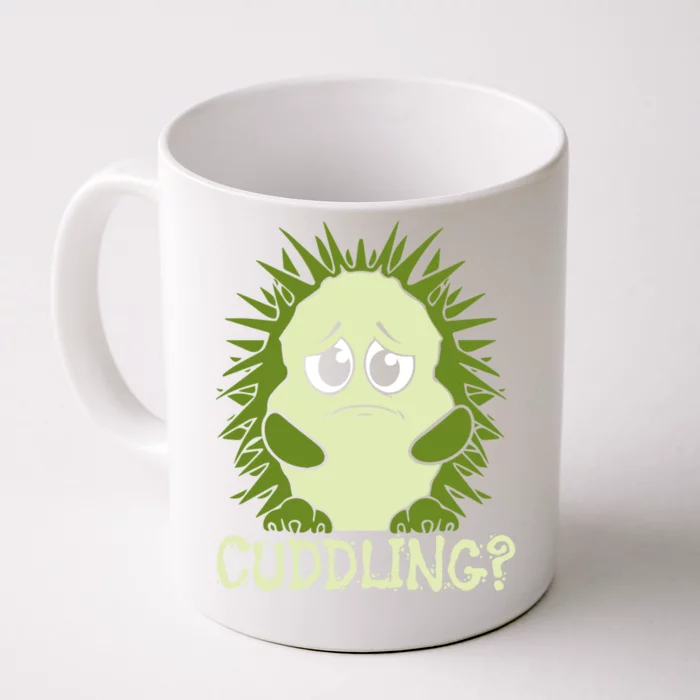 Sweet Hedgehog Funny Gift Front & Back Coffee Mug