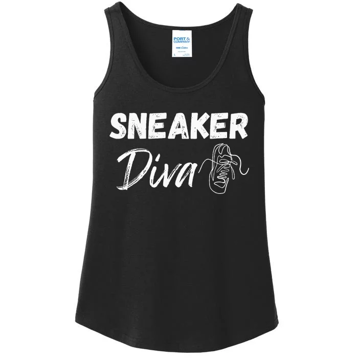 Sneaker Head Fans Sneaker Diva Ladies Essential Tank