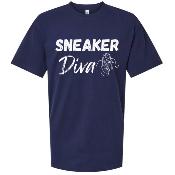 Sneaker Head Fans Sneaker Diva Sueded Cloud Jersey T-Shirt