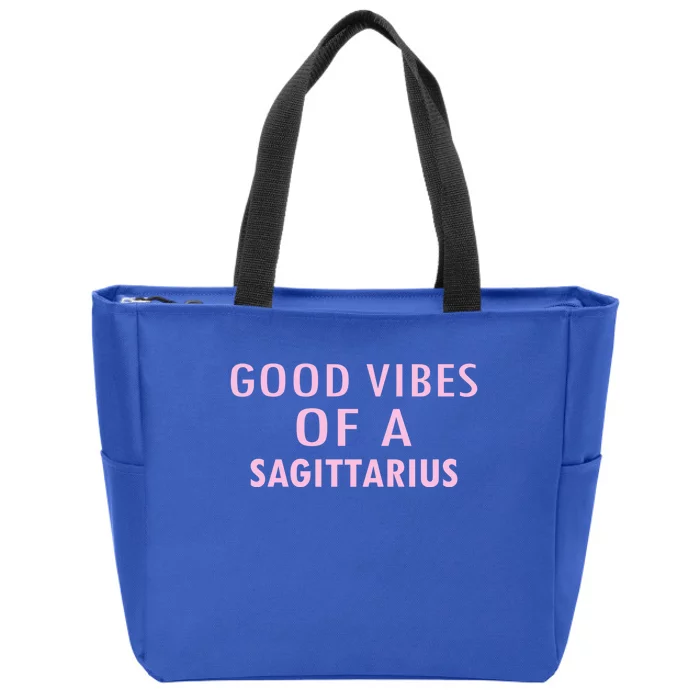 Sagittarius Horoscope Funny Gift Meaningful Gift Zip Tote Bag