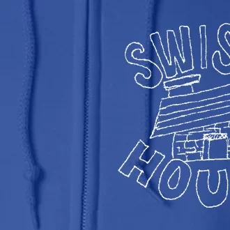 Swisha House Funny Full Zip Hoodie