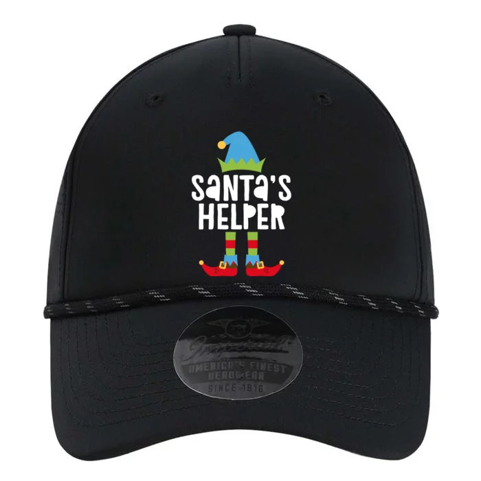 SantaS Helper Funny Gift Matching Christmas Elves Gift Performance The Dyno Cap