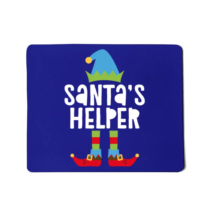 SantaS Helper Funny Gift Matching Christmas Elves Gift Mousepad