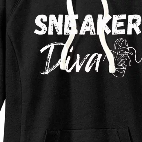 Sneaker Head Fans Sneaker Diva Women's Fleece Hoodie