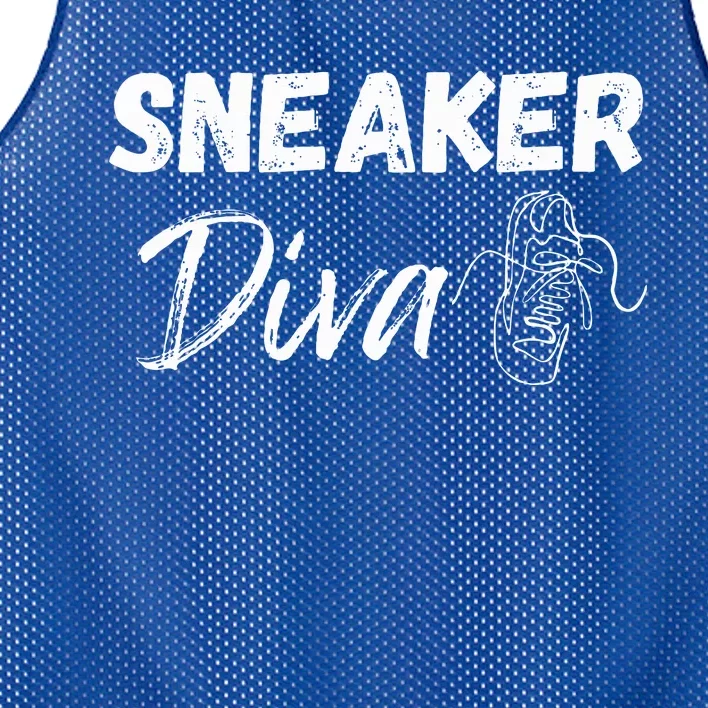 Sneaker Head Fans Sneaker Diva Mesh Reversible Basketball Jersey Tank