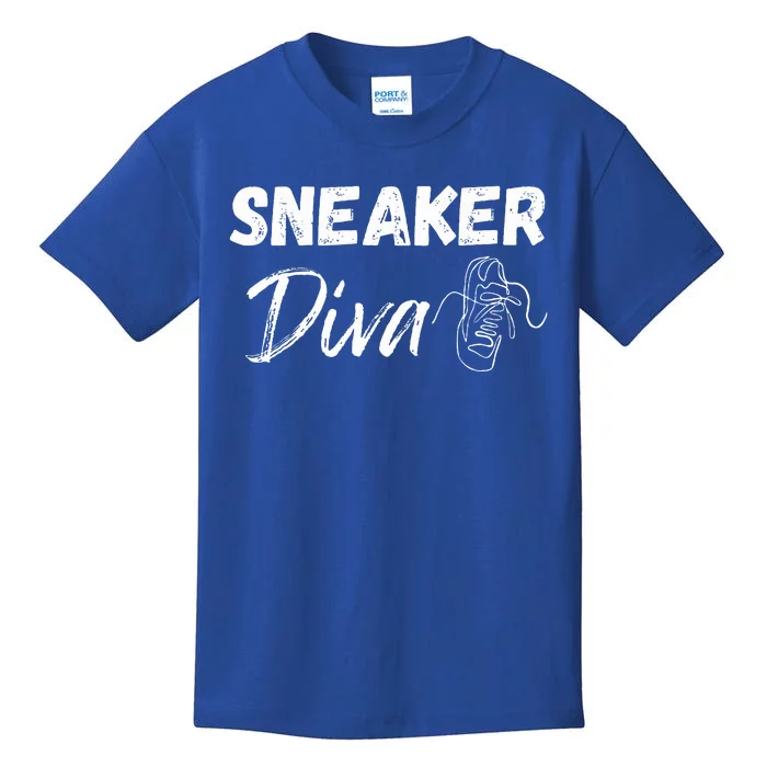 Sneaker Head Fans Sneaker Diva Kids T-Shirt