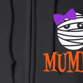 Spooky Halloween Family Costume Set Full Zip Hoodie