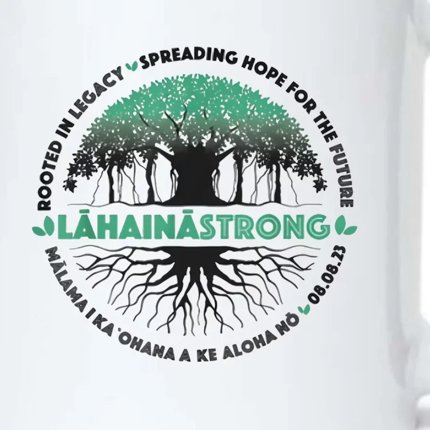 Spreading Hope For Future Strong Support Lahaina Hawaii Black Color Changing Mug