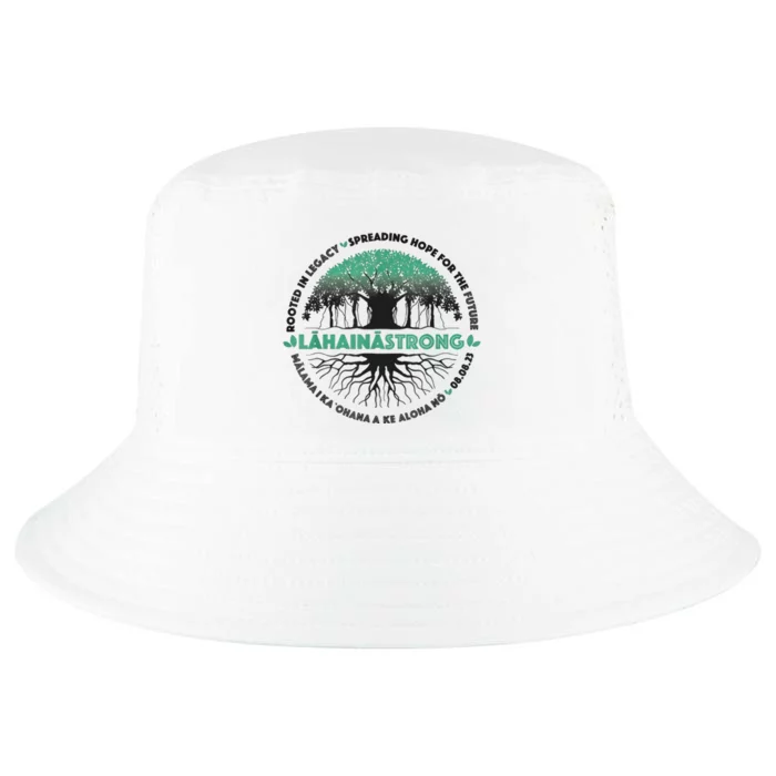 Spreading Hope For Future Strong Support Lahaina Hawaii Cool Comfort Performance Bucket Hat