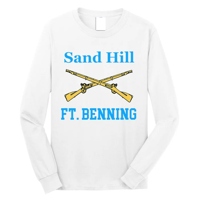 Sand Hill Fort Benning U.S. Army Infantry Grunt Long Sleeve Shirt