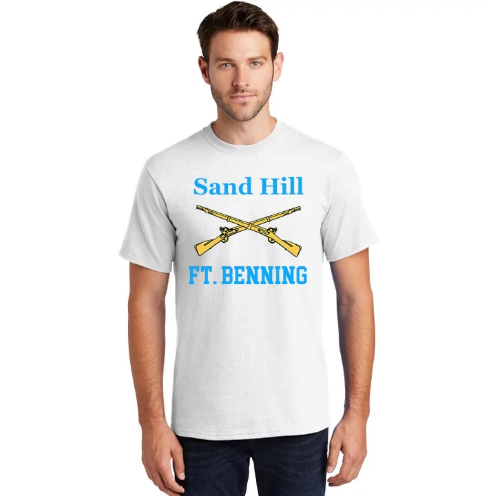 Sand Hill Fort Benning U.S. Army Infantry Grunt Tall T-Shirt