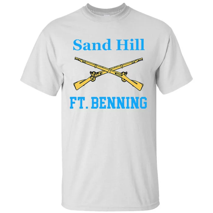 Sand Hill Fort Benning U.S. Army Infantry Grunt Tall T-Shirt