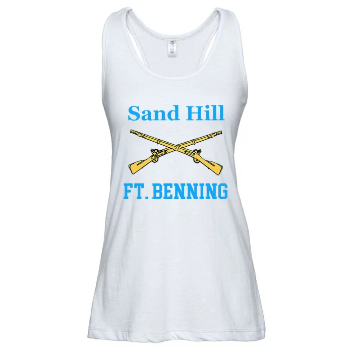 Sand Hill Fort Benning U.S. Army Infantry Grunt Ladies Essential Flowy Tank