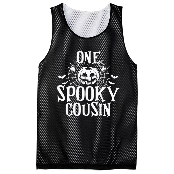 Spooky Halloween Family Gathering Mesh Reversible Basketball Jersey Tank