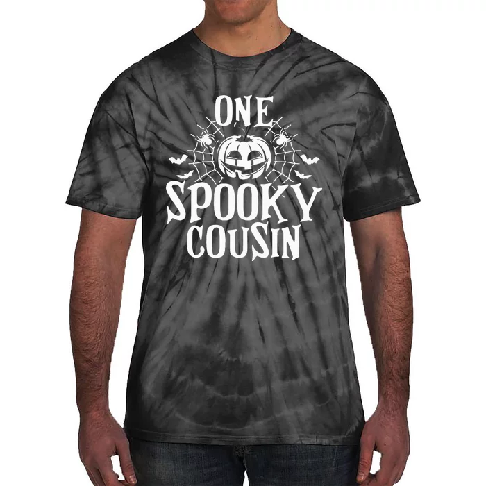 Spooky Halloween Family Gathering Tie-Dye T-Shirt