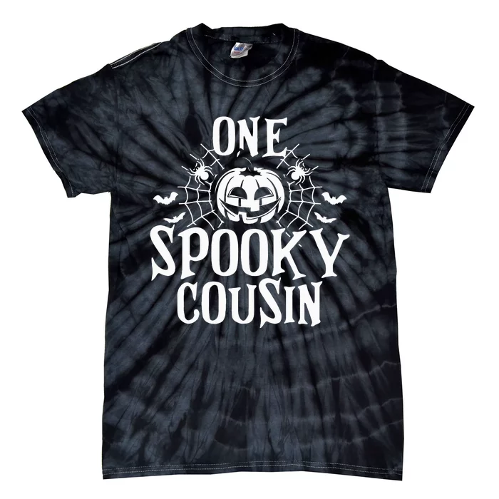 Spooky Halloween Family Gathering Tie-Dye T-Shirt