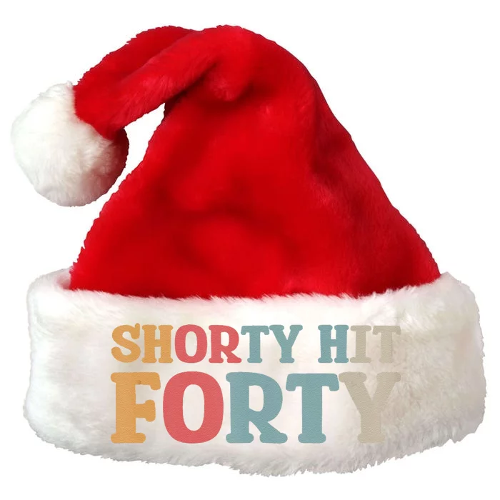 Shorty Hit Forty Premium Christmas Santa Hat