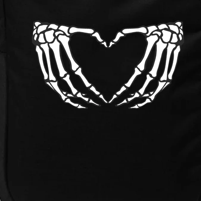 Skeleton Hands Forming Love Heart – Creepy Gothic Halloween Cool Gift Impact Tech Backpack