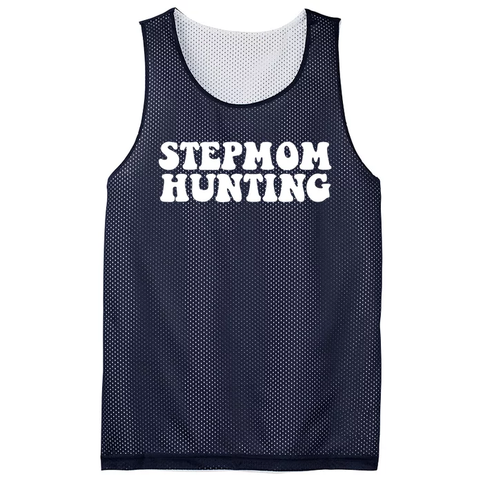 Stepmom Hunting Funny Quote Saying Step Mom Hunting Mesh Reversible Basketball Jersey Tank