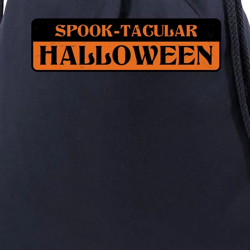 Spooktacular Halloween Festive Drawstring Bag