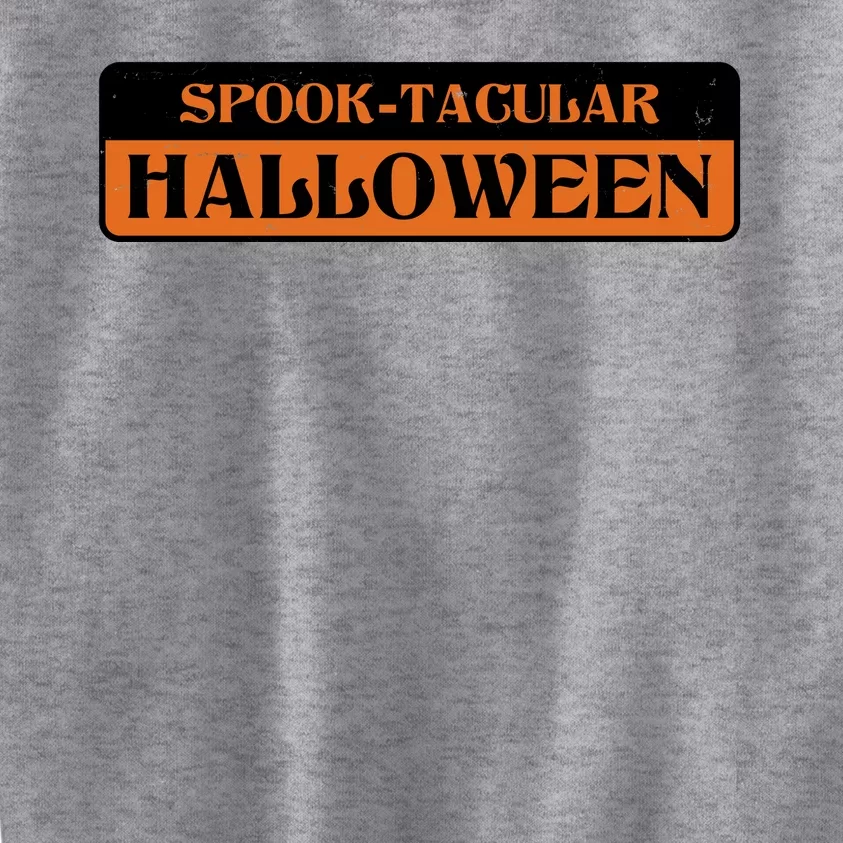 Spooktacular Halloween Festive Kids Sweatshirt