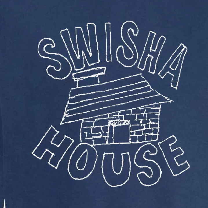 Swisha House Funny Garment-Dyed Sweatshirt