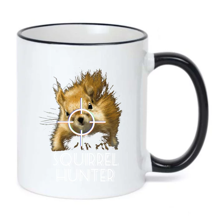 Squirrel Hunter Funny Squirrel Shooting Hunting Cool Gift Black Color Changing Mug