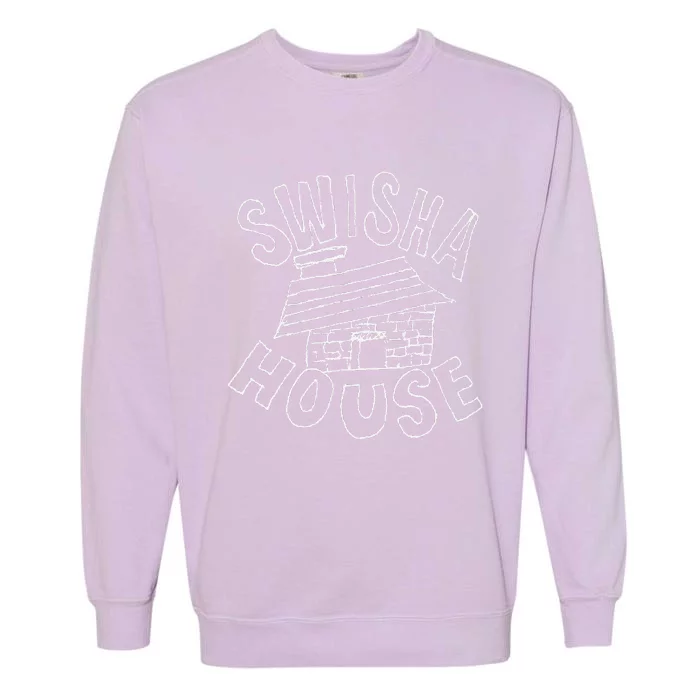 Swisha House Funny Garment-Dyed Sweatshirt