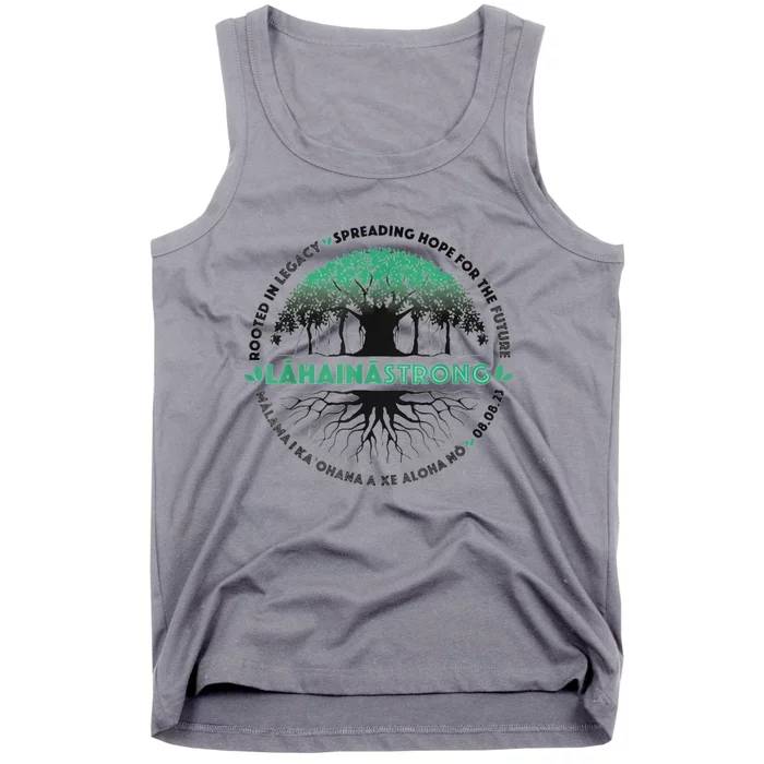 Spreading Hope For Future Strong Support Lahaina Hawaii Tank Top