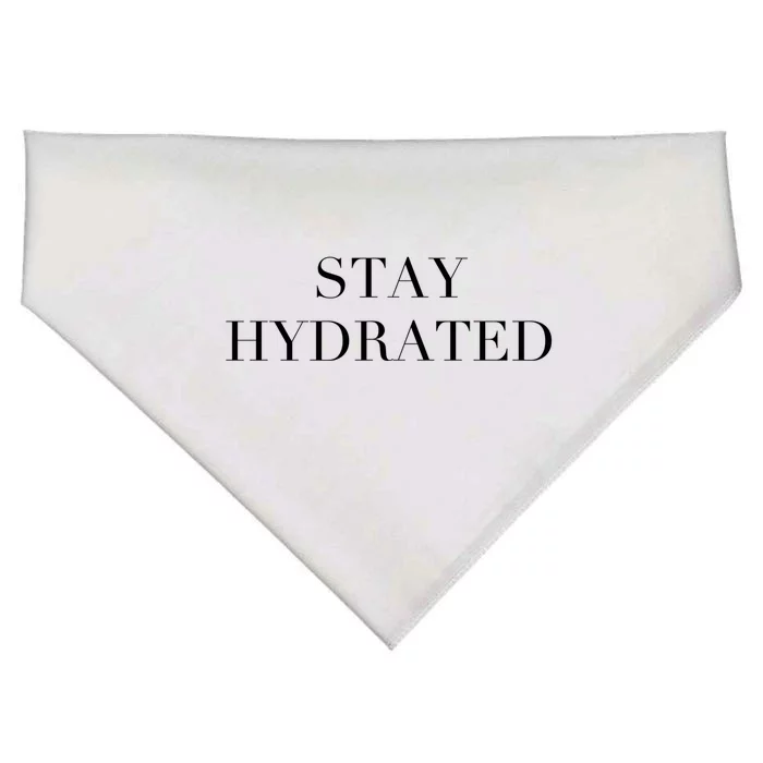 Stay Hydrated Gift I Love Water Ing Water Hydro Homies Gift USA-Made Doggie Bandana