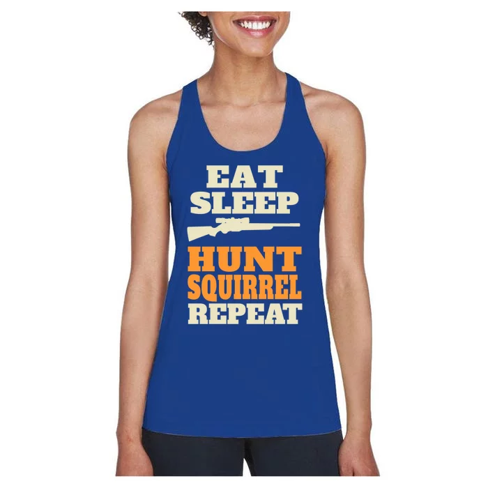 Squirrel Hunting Gift Women's Racerback Tank