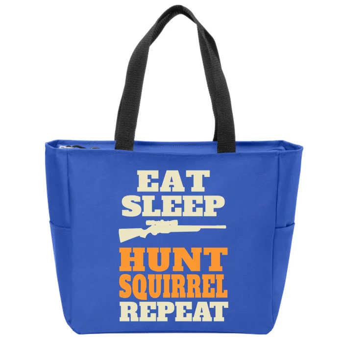 Squirrel Hunting Gift Zip Tote Bag