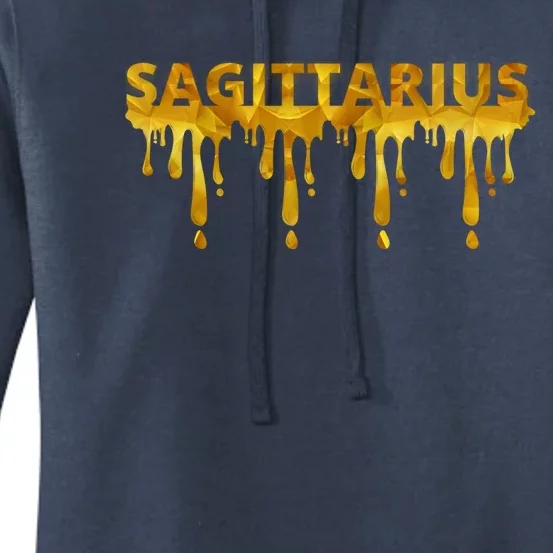 Sagittarius Horoscope Geometric Zodiac Birthday Astrology Cool Gift Women's Pullover Hoodie