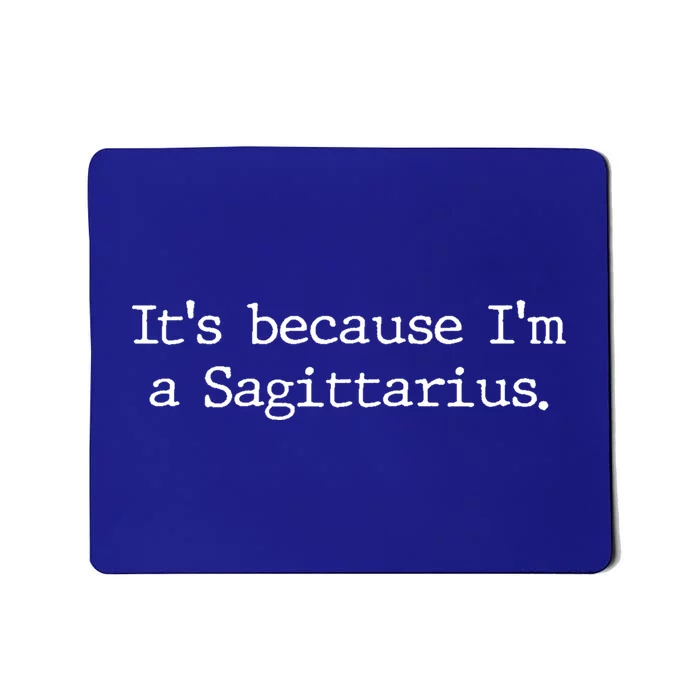 Sagittarius Horoscope Gift Zodiac Sign Astrology Gift Mousepad