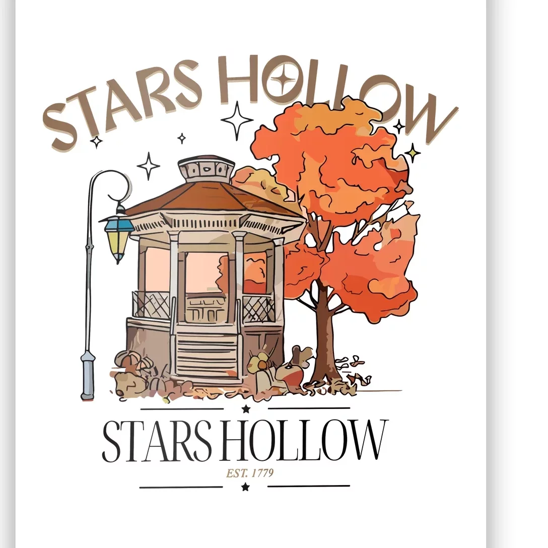 Stars Hollow Gazebo Starsiiollow Poster