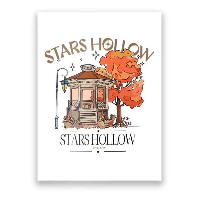 Stars Hollow Gazebo Starsiiollow Poster