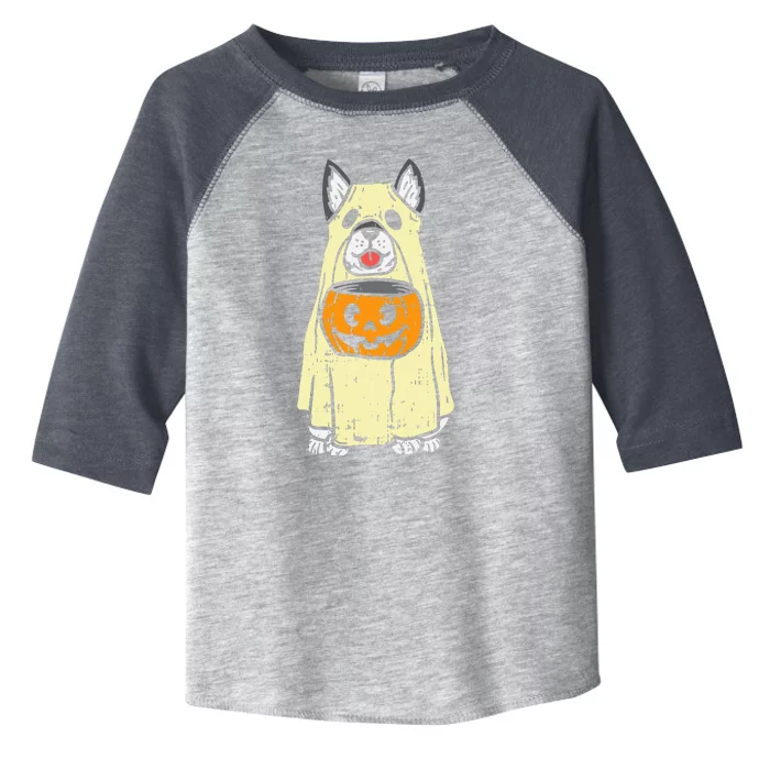 Siberian Husky Ghost Funny Halloween Costume Dog Owner Lover Toddler Fine Jersey T-Shirt