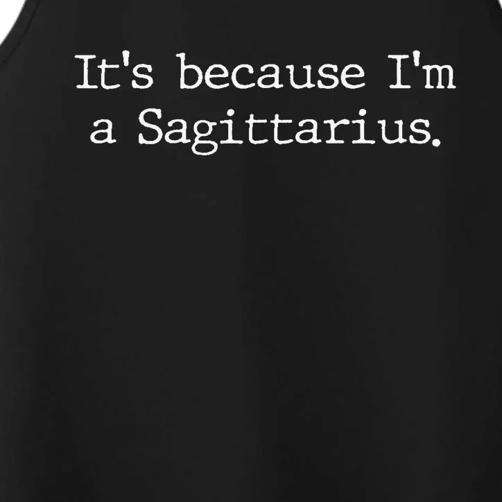 Sagittarius Horoscope Gift Wo Zodiac Sign Astrology Performance Tank