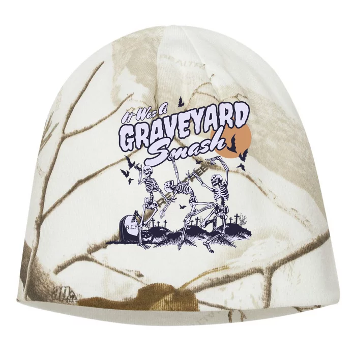 Skeleton Halloween Graveyard Smash Kati - Camo Knit Beanie